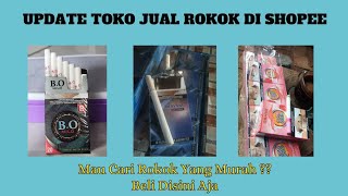 Murah Cokkk  Cara Beli Rokok Di Shopee Terbaru 2024 [upl. by Fosdick142]