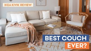 IKEA Kivik Sofa Series Review  Pros and Cons of our TOP Favorite Couch [upl. by Notsehc]