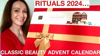 RITUALS CLASSIC BEAUTY ADVENT CALENDAR 2024 [upl. by Novyaj965]