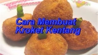 Cara Membuat Kroket KentangResep [upl. by Arbuckle409]