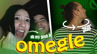 Rotating Head SCARE PRANK on Omegle JUMPSCARE TROLLING on OMEGLE [upl. by Geffner]