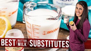 Best Buttermilk Substitutes [upl. by Manville990]