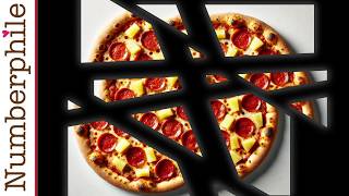 The Lazy Way to Cut Pizza  Numberphile [upl. by Llert]