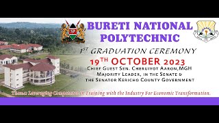 BURETI NATIONAL POLYTECHNIC 1st Graduation Ceremony 19th October 2023 [upl. by Yttam330]