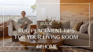 Interior hacks Rug placement guide for your living room [upl. by Nodnahs]