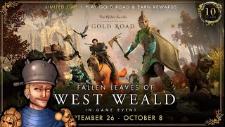 ESO Fallen Leaves of West Weald 928  108 New Rewards Good Farms and More [upl. by Faruq]