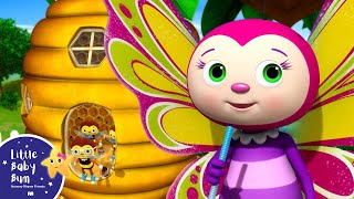 Honey Bees 🐝 Nursery Rhymes and Kids Songs  Little Baby Bum  Animal for Kids [upl. by Guildroy]