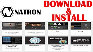 How to Download and Install Natron [upl. by Lucina]