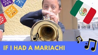 quotIf I Had a Mariachiquot  123 Andrés  Mexican culture kids song to learn Spanish [upl. by Dumm]