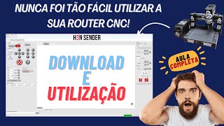 AULA COMPLETA  MELHOR SOFTWARE PARA CONTROLAR A SUA ROUTER CNC [upl. by Doownyl]