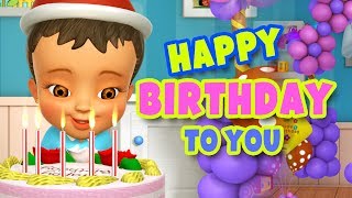 Happy Birthday Song in Hindi  Janamdin Mubarak Ho  Hindi Rhymes  Infobells [upl. by Enomrej394]