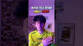 MOSSA DELLA BEFANA GIALLO O ROSSO 👀 calcio arbitro meme danjk [upl. by Stacy]