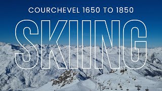 4k Ariondaz Courchevel 1650 to Courchevel 1850 [upl. by Matty]