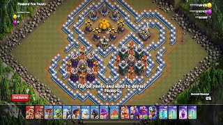 How to beat Flagged for Traps Clash of clans [upl. by Aural]