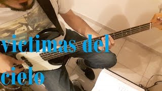 Explicado  Como tocar quotVictimas del Cieloquot de Las Pelotas en el bajo tutorial28 [upl. by Akenihs]