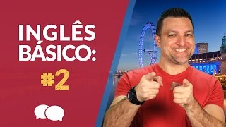 AULA DE INGLES BASICO 2  Como Iniciar Uma Conversa Em Inglês [upl. by Eelra]