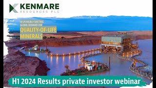 Kenmare Resources HY24 Investor Webinar August 2024 [upl. by Nerred562]