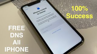 FREE DNS UNLOCK 2024 Remove icloud lock without owner Unlock Apple activation lock forgot password [upl. by Adnyleb]