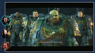 Will Vinny and Alex Fight Chaos in Space Marine 2 [upl. by Atinaw638]