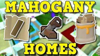 Mahogany Homes Is The Best Way To Level Construction  OSRS Mahogany Homes Guide [upl. by Terrag966]