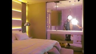 DreamGlass®  Hotel en suite bathroom partitioning [upl. by Daukas]