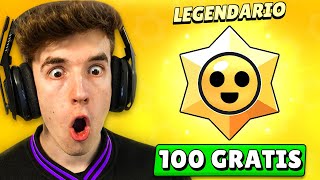 CONSIGUE 100 DROPS LEGENDARIOS GRATIS en TU CUENTA de BRAWL STARS [upl. by Sorgalim]