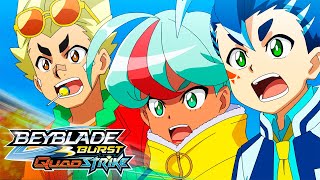 BEYBLADE BURST QUADSTRIKE  Ep12 WirbelsturmWinde Twister Pandora [upl. by Notnil449]