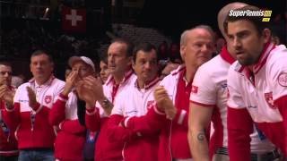 davis cup final 2014 france v suisse [upl. by Telimay]