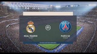 REAL MADRID vs PSGFIFA234K60fpsPS5 gameplay [upl. by Nwahsud229]