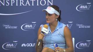 Thompson Thrilled to be Back for the ANA Inspiration [upl. by Paschasia]