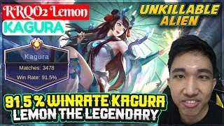 915  Winrate Kagura Lemon The Legendary  RRQO2 Lemon Kagura  Mobile Legends [upl. by Prichard309]