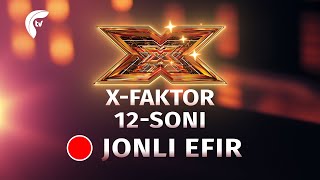 X faktor 12soni tortinchi jonli efir [upl. by Attenrad]