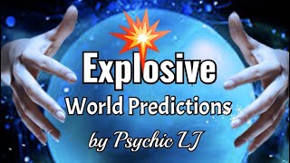 EXPLOSIVE World Predictions by Psychic LJ [upl. by Bevash784]