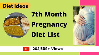 Healthy Diet For 7 Month Pregnant Women  Pregnancy Meals  Which Foods to Eat When Youre Pregnant [upl. by Amiarom773]