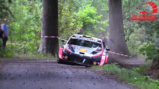 WRC Ypres rally Belgium 2022  Saturday action [upl. by Rechaba156]