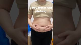 3 day water fast Restart after gaining 3kg in 1 week binge eating shorts shortvideo [upl. by Elleret]