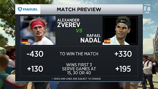 Previewing Rafael Nadal and Alexander Zverevs Roland Garros First Round  Tennis Channel Live [upl. by Towny]