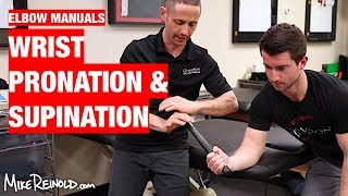 Forearm Pronation and Supination Manual Exercises [upl. by Roderick]