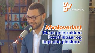 quotMaak gele zakken beschikbaar op logische plekkenquot  Haagse VVD [upl. by Nord111]