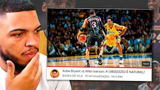 Kobe Bryant vs Allen Iverson A OBSESSÃO É NATURAL  Clipes do Jota Jogadas [upl. by Paulsen994]