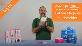 AVM FRITZBox amp Telekom Magenta Smarthome Rauchmelder [upl. by Osy877]