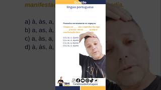 Crase Prof Tomi Farias explica uso e emprego adequados da crase [upl. by Morry]