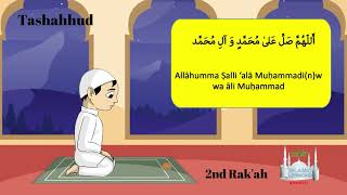 How to pray Maghrib  3 rakahs  Islamic Law 24 [upl. by Anahpets]