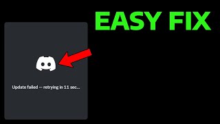 How To Fix Discord Update Failed 2024 [upl. by Notecnirp700]