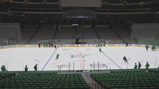 Dallas Stars getting set for round 2 of the Stanley Cup playoffs [upl. by Azalea]