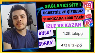 1 DAKİKADA 1000 İNSTAGRAM TAKİPÇİ KASMA  ŞİFRESİZ ÜCRETSİZ İNSTAGRAM TAKİPÇİ HİLESİ [upl. by Nedac]