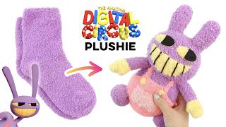 EASY Jax Sock Plushie The Amazing Digital Circus DIY crafts [upl. by Rowena812]