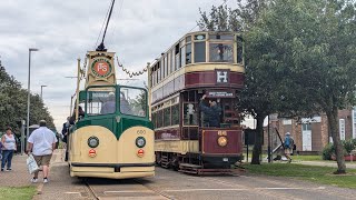 Blackpool Tramway Tram Sunday Enhanced Service 2024 [upl. by Nottage536]