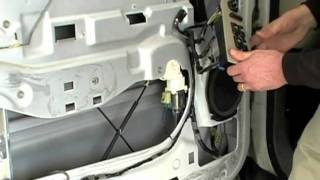 How to replace install power window regulator GMC Yukon XL 2000 [upl. by Latsryk]