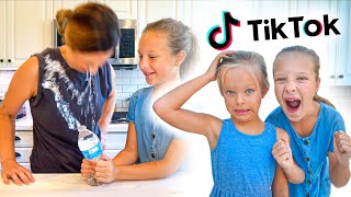 TESTING TIK TOK PRANKS ON OUR FAMILY 😂 [upl. by Rojas]